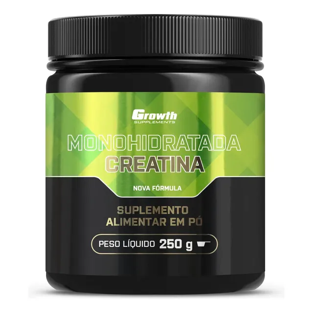Creatina (250g) Monohidratada - Growth Supplements Sem Sabor